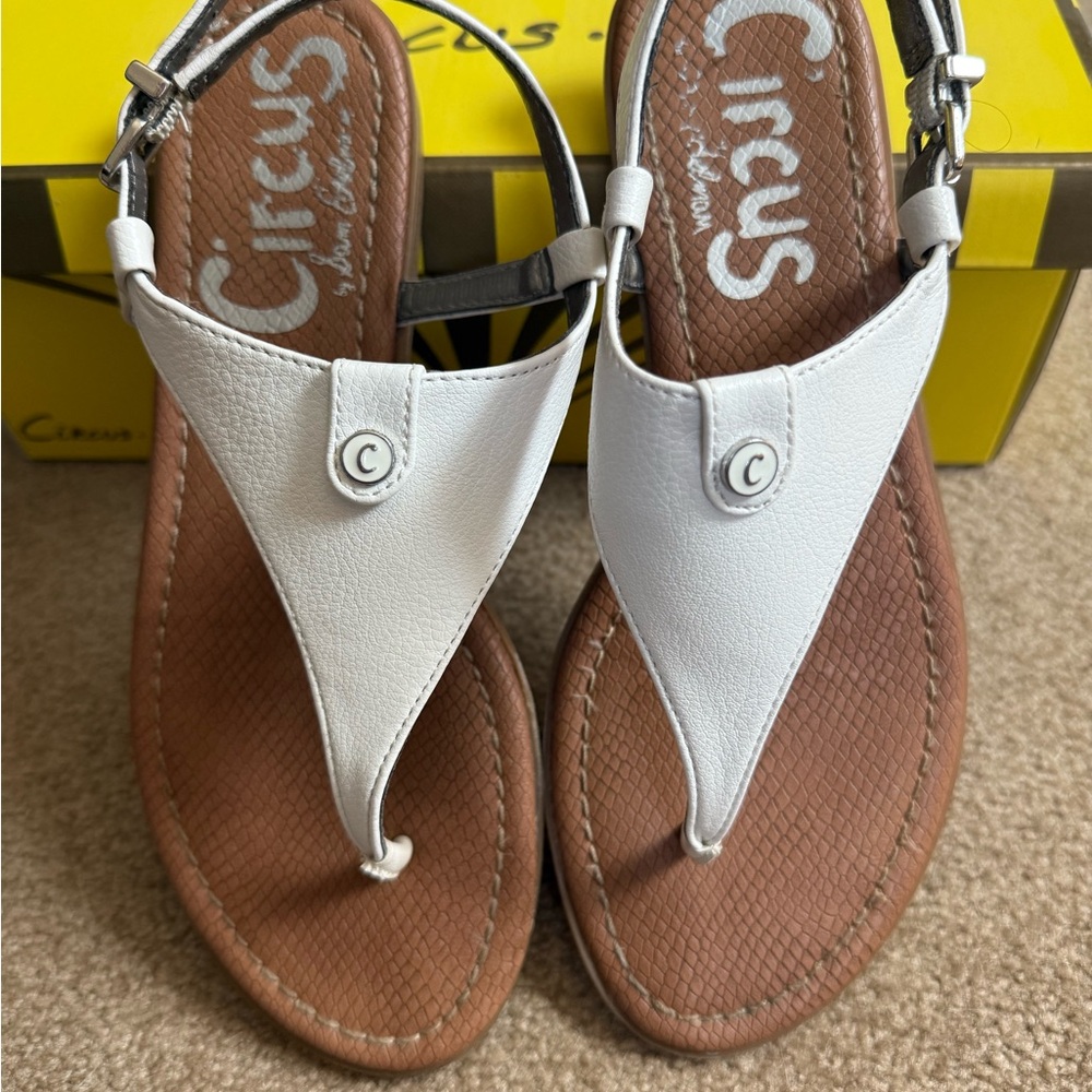 Circus by Sam Edelman White Sandals